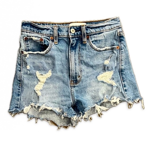 Abercrombie & Fitch Pants - Abercrombie & Fitch High Rise Mom Jean Shorts